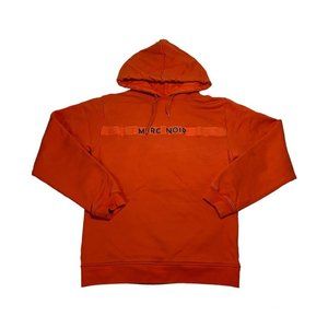 M+RC NOIR Men’s Pullover Hoodie Orange Size S